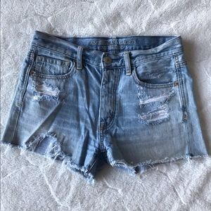 American Eagle High-Waisted Jean Shorts